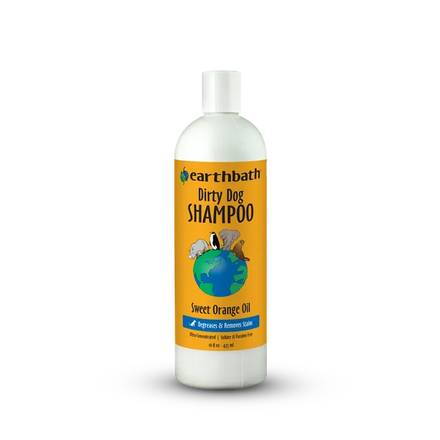 earthbath-dirty-dog-shampoo-ultra-konzentriertes-hundeshampoo-mit-s-orangen-l-en image 1