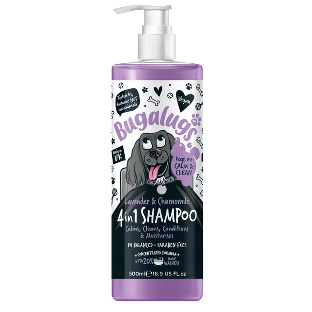 bugalugs-lavender-chamomile-4-in-1-calming-shampoo-beruhigendes-hundeshampoo-con image 1