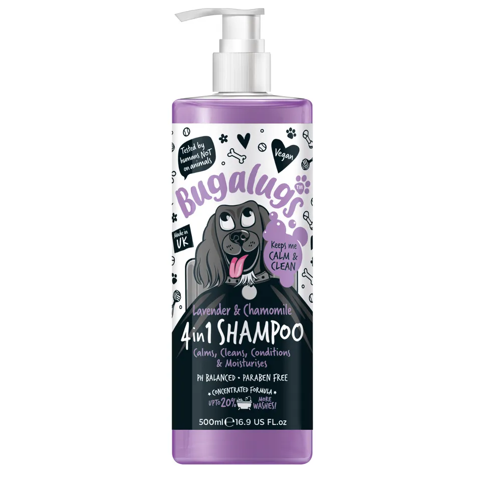 bugalugs-lavender-chamomile-4-in-1-calming-shampoo-beruhigendes-hundeshampoo-con image 1