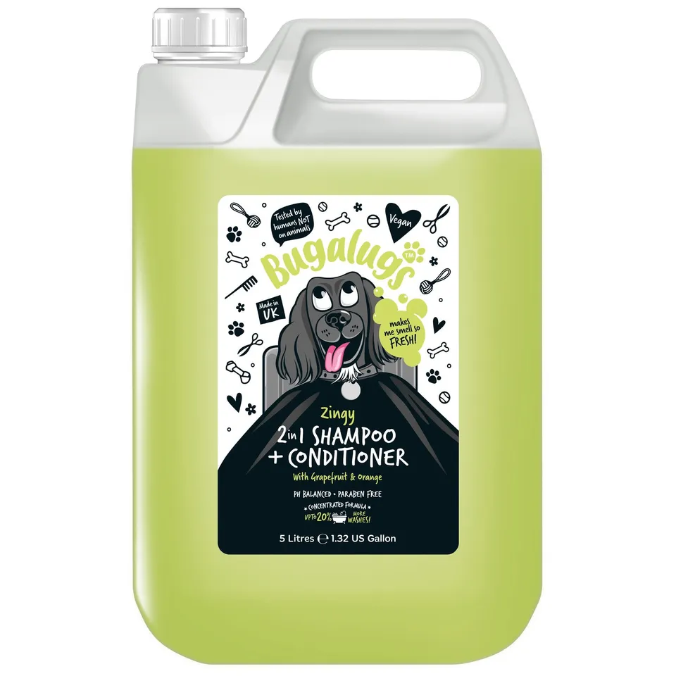 bugalugs-zingy-2-in-1-shampoo-conditioner-grapefruit-orange-5-liter-gro-flasche- image 1