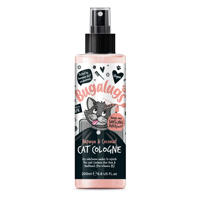 bugalugs-papaya-coconut-katzen-parfum-erfrischendes-deo-spray-mit-aloe-vera-pant image 1