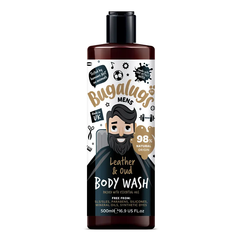 bugalugs-men-leather-oud-body-wash-luxuri-ses-herrenduschgel image 1