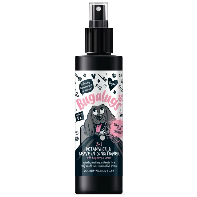 bugalugs-2-in-1-entwirrspray-leave-in-conditioner-himbeere-zitrone-f-r-hunde image 1