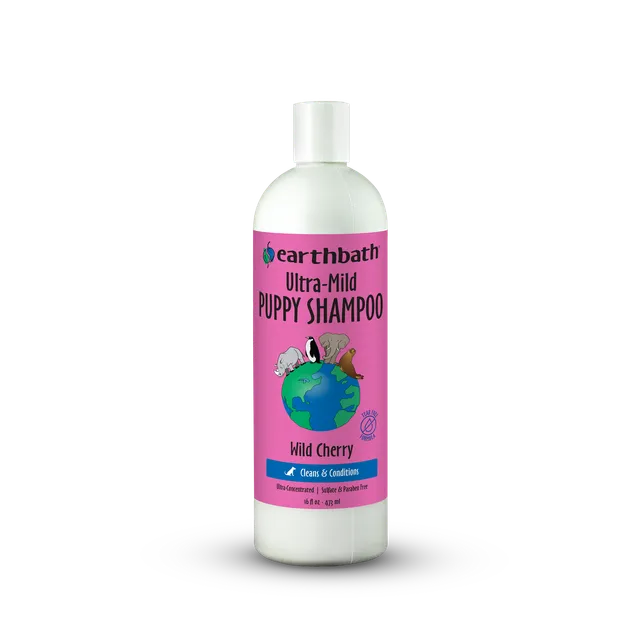 earthbath-ultra-mild-puppy-shampoo-ultra-mildes-tr-nenfreies-welpen-shampoo-mit- image 1