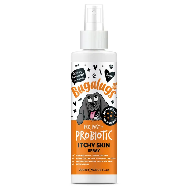 bugalugs-pr-post-probiotika-juckreiz-spray-f-r-hunde-hautpflege-spray-gegen-juck image 1