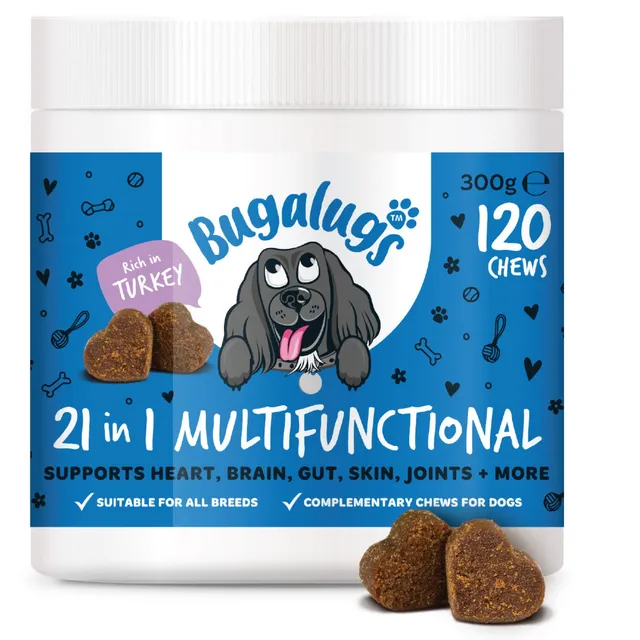 bugalugs-21-in-1-multifunktionale-supplement-chews-f-r-hunde-leckere-kausnacks-f image 1