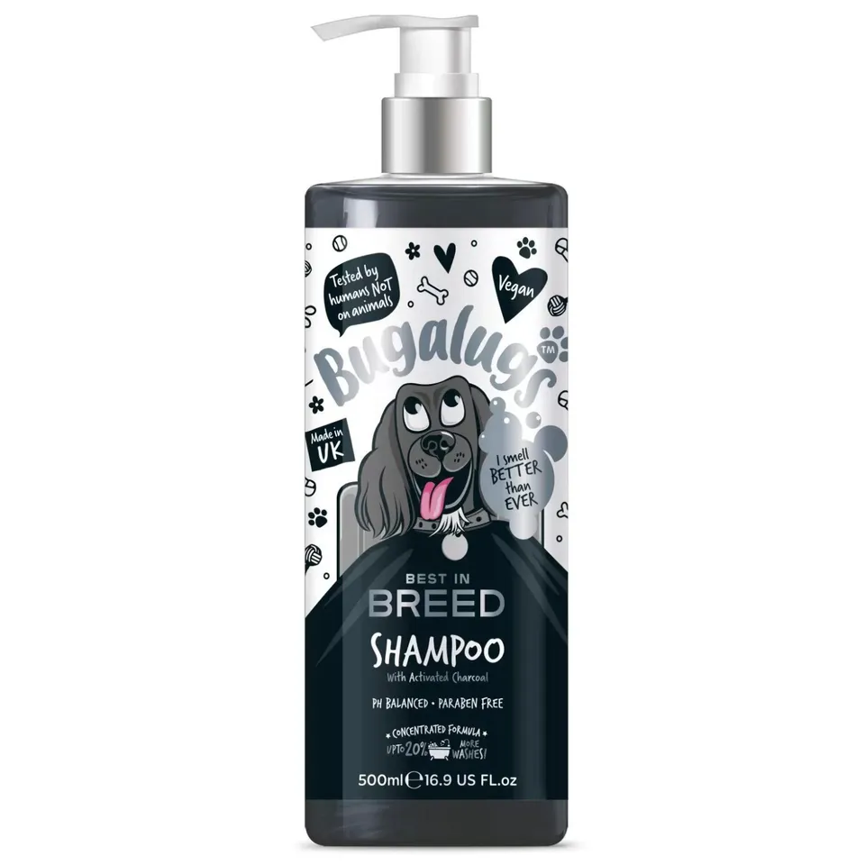 bugalugs-best-in-breed-hundeshampoo-mit-aktivkohle-luxuri-ses-herrenduft-shampoo image 1