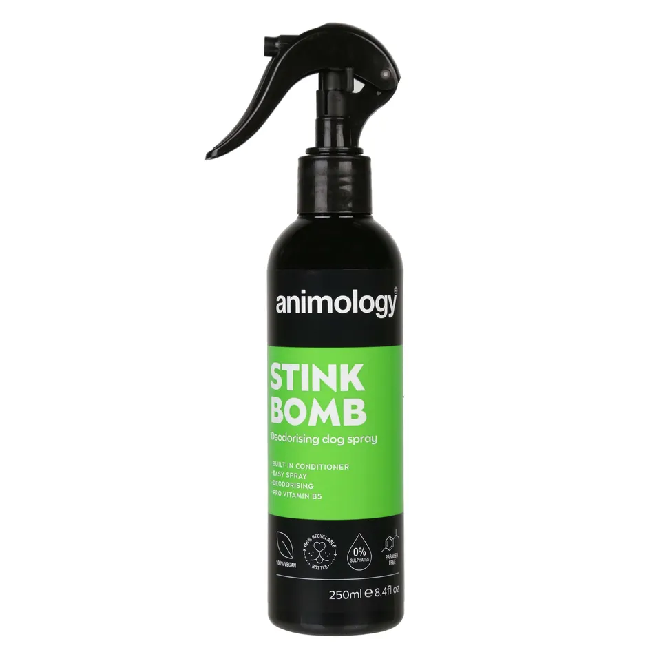 animology-stink-bomb-deodorising-hundespray-250ml-vitaminangereicherter-geruchse image 1