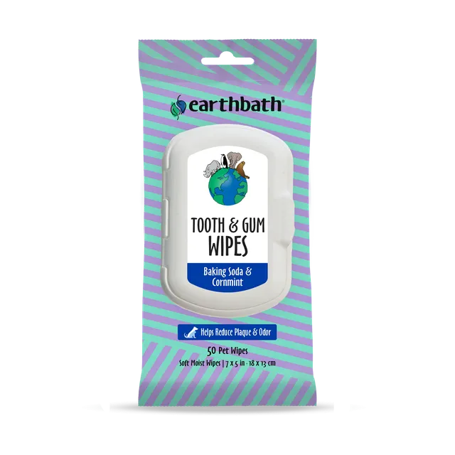 earthbath-tooth-gum-dental-wipes-zahnpfleget-cher-gegen-plaque-zahnstein-mundger image 1