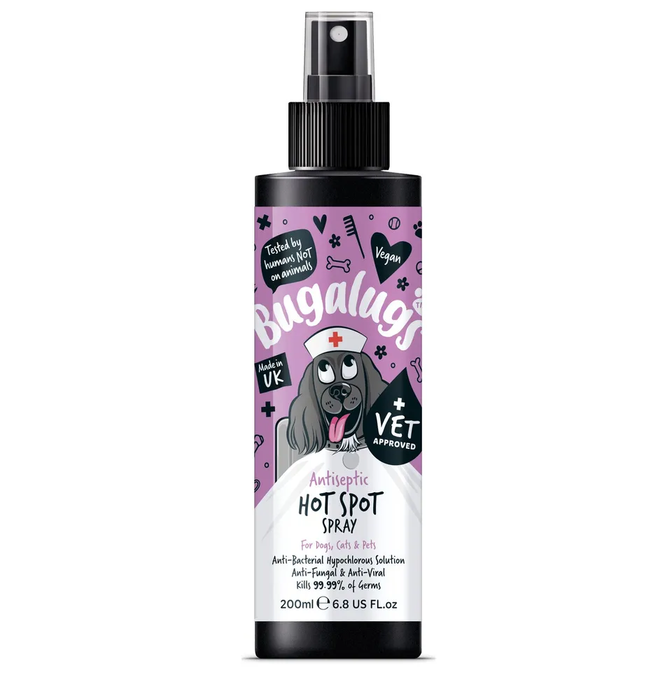 bugalugs-antiseptic-hot-spot-spray-antiseptisches-wund-pflegespray-f-r-hunde-kat image 1