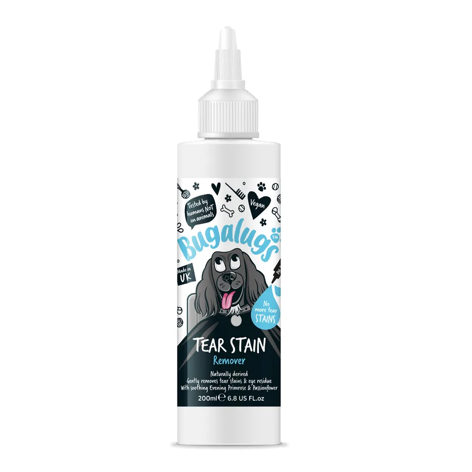 bugalugs-tear-stain-remover-tr-nenfleck-entferner-l-sung-f-r-hunde-mit-abendprim image 1