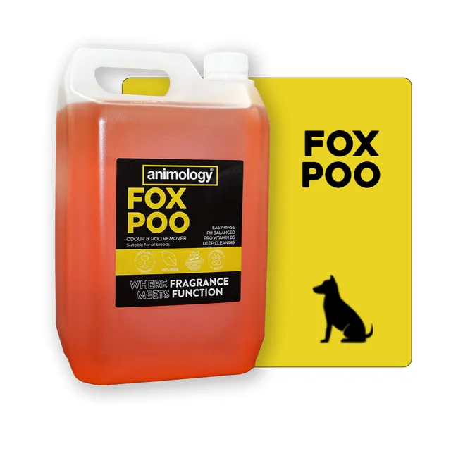 animology-fox-poo-hundeshampoo-5l-konzentrat-20-1-tiefenreinigung-mit-conditione image 1