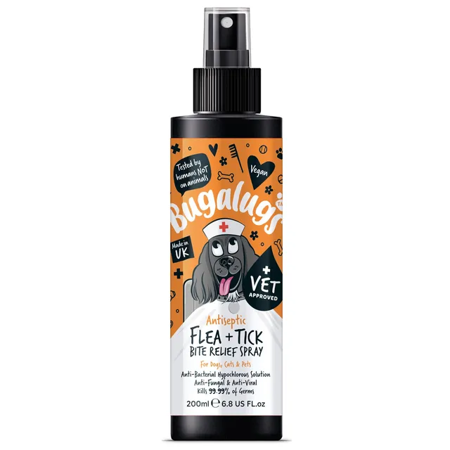 bugalugs-antiseptisches-floh-zeckenbiss-relief-spray-f-r-hunde-katzen-kleintiere image 1