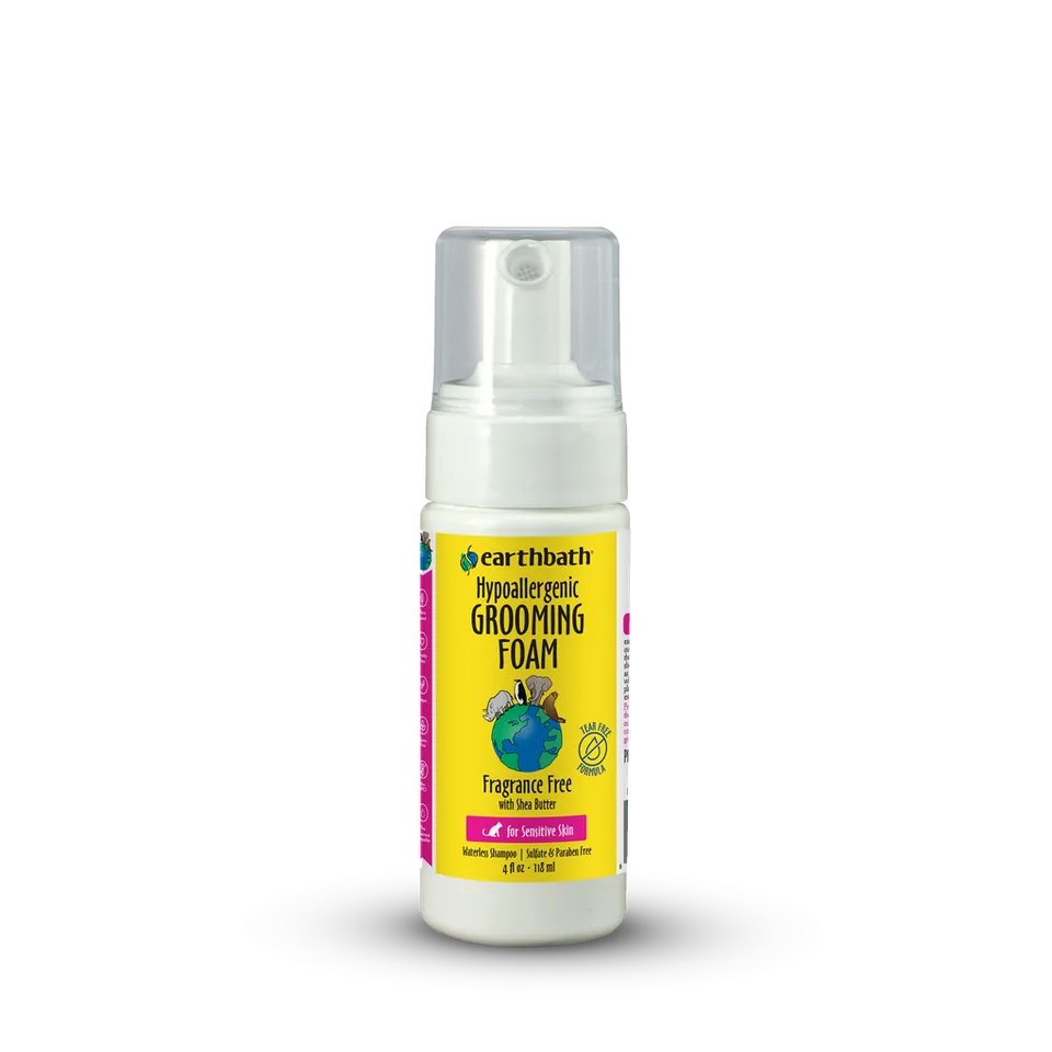 earthbath-hypoallergenic-cat-grooming-foam-wasserloses-katzenschaum-shampoo-f-r- image 1