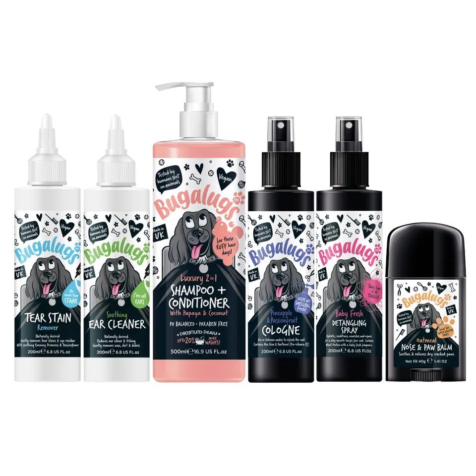 bugalugs-ultimate-dog-grooming-bundle-komplettes-hunde-pflegeset-mit-bestsellern image 1