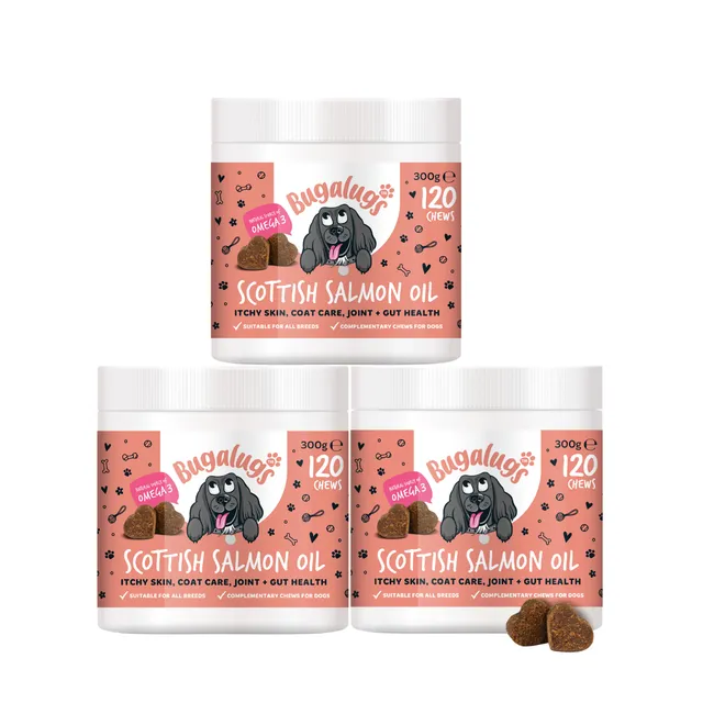 bugalugs-scottish-salmon-oil-chews-3-pack-lachs-l-kausnacks-supplement-f-r-hunde image 1