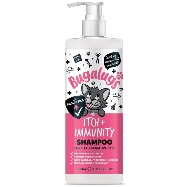 bugalugs-itch-immunity-shampoo-for-cats-probiotisches-katzenshampoo-gegen-juckre image 1