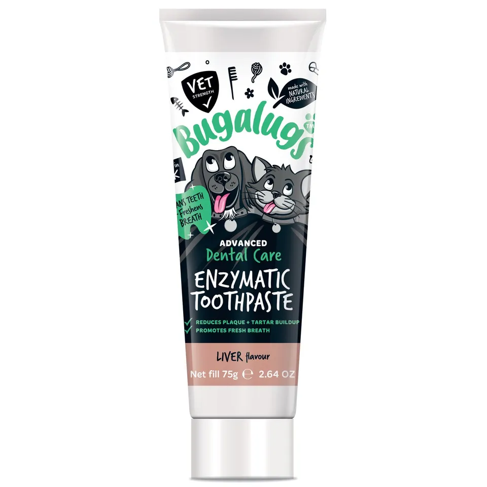 bugalugs-advanced-dental-care-enzymatische-zahnpasta-lebergeschmack-f-r-hunde-ka image 1