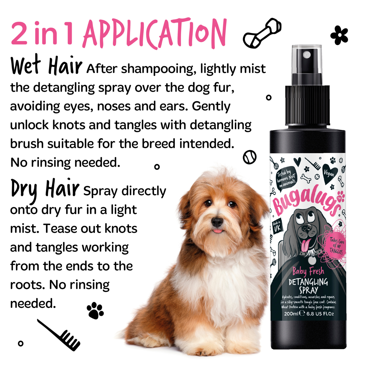 bugalugs-baby-fresh-entwirr-konditionerspray-f-r-hunde image 5