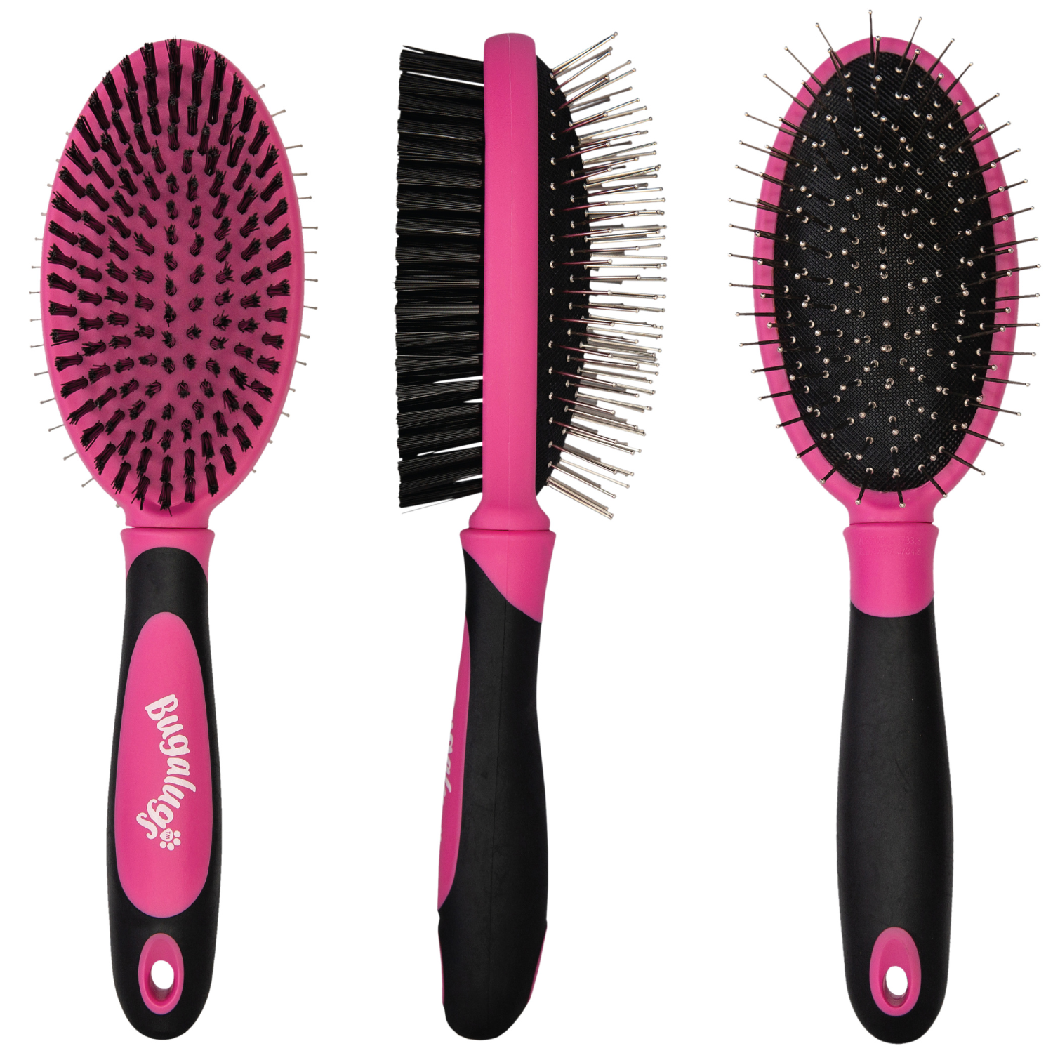 bugalugs-2-in-1-doppelseitige-grooming-b-rste-f-r-hunde-katzen image 2