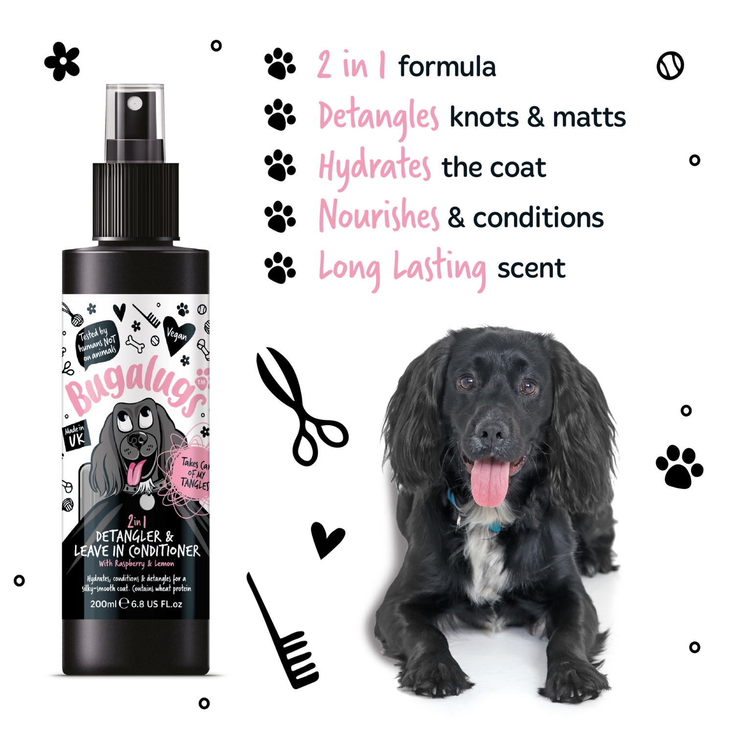bugalugs-2-in-1-entwirrspray-leave-in-conditioner-himbeere-zitrone-f-r-hunde image 4