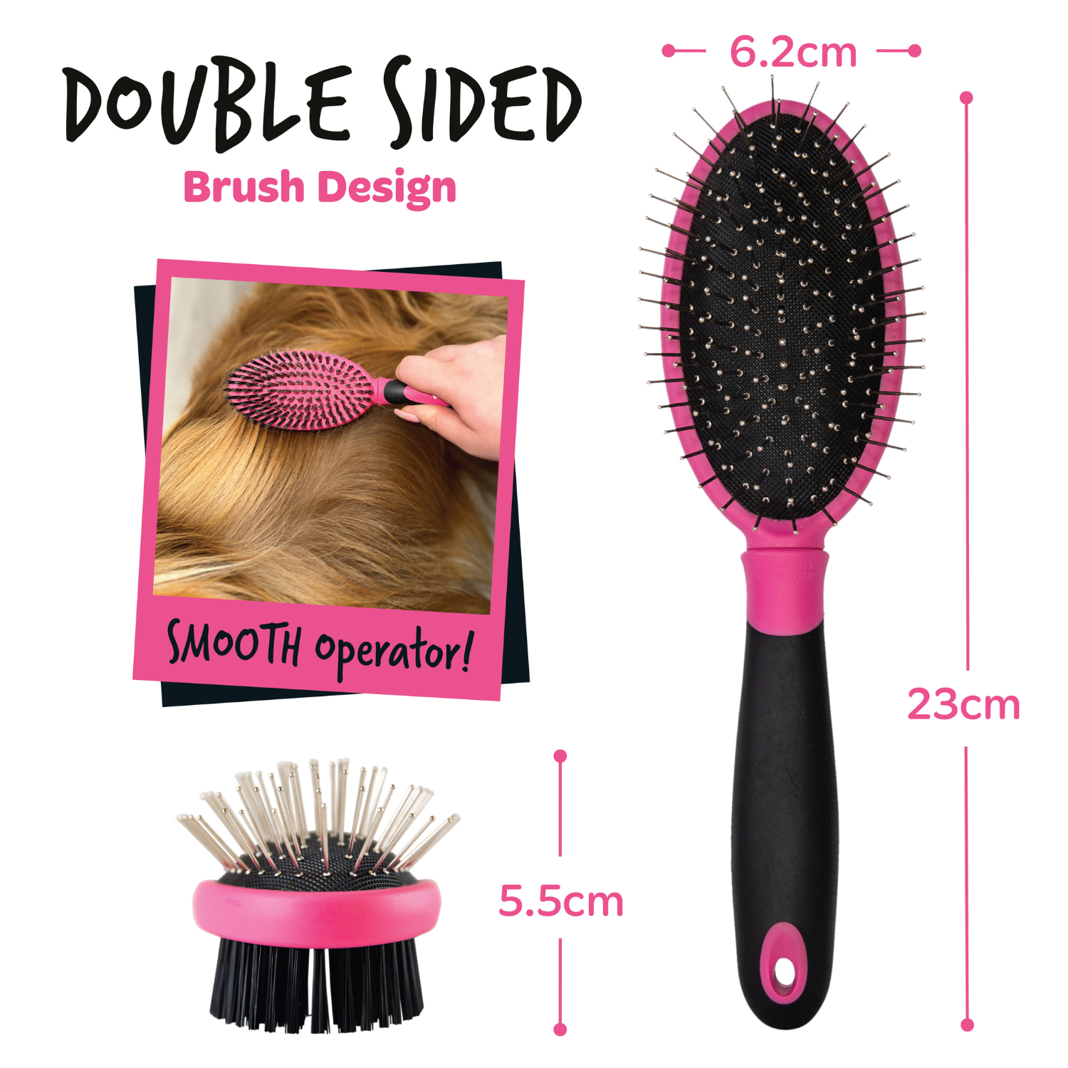 bugalugs-2-in-1-doppelseitige-grooming-b-rste-f-r-hunde-katzen image 7