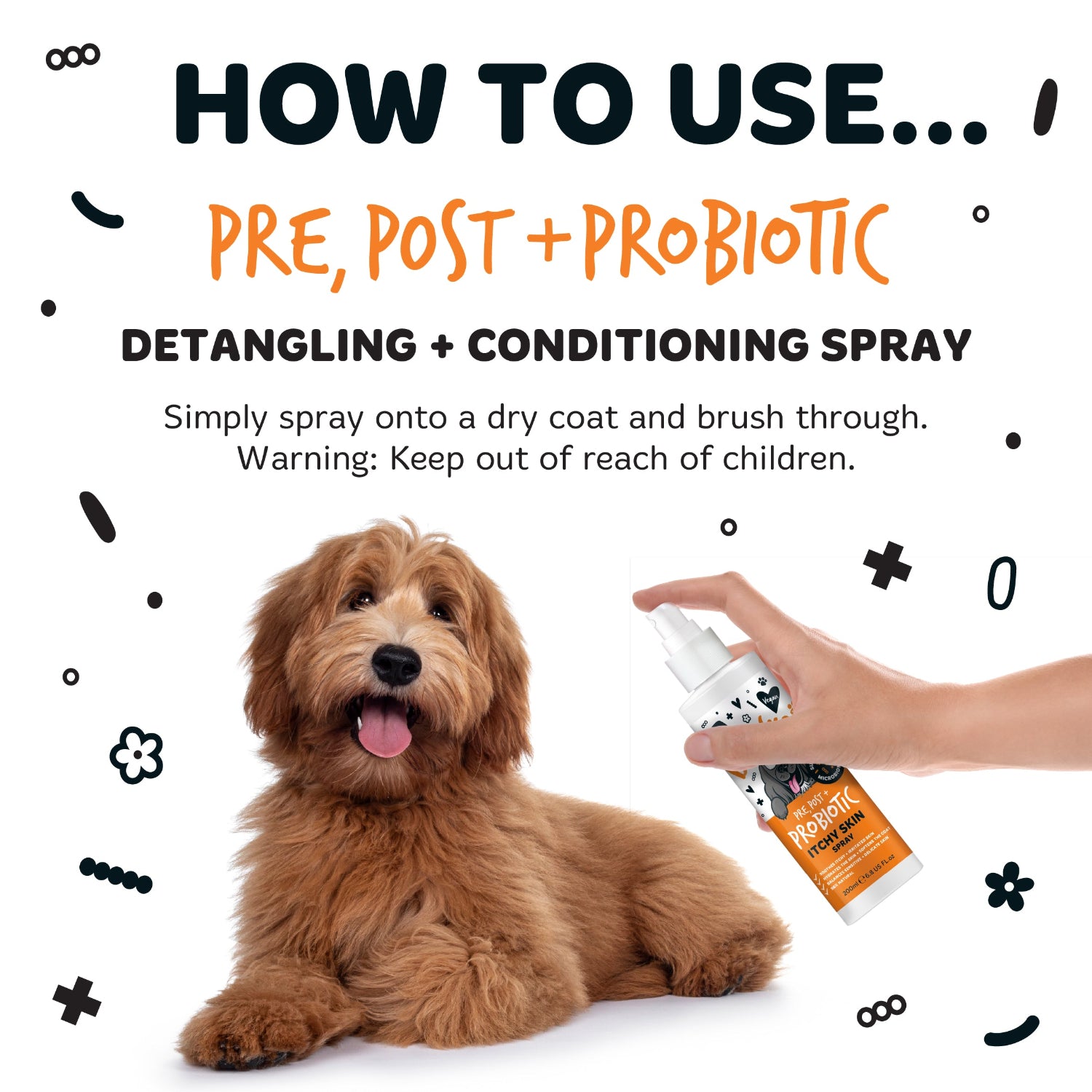bugalugs-pre-post-probiotic-entwirr-pflegespray-f-r-hunde-conditioner-spray-f-r- image 7