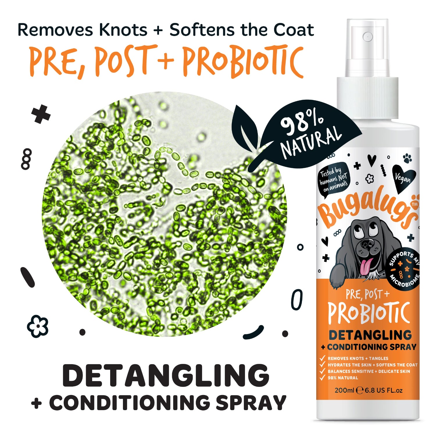 bugalugs-pre-post-probiotic-entwirr-pflegespray-f-r-hunde-conditioner-spray-f-r- image 2
