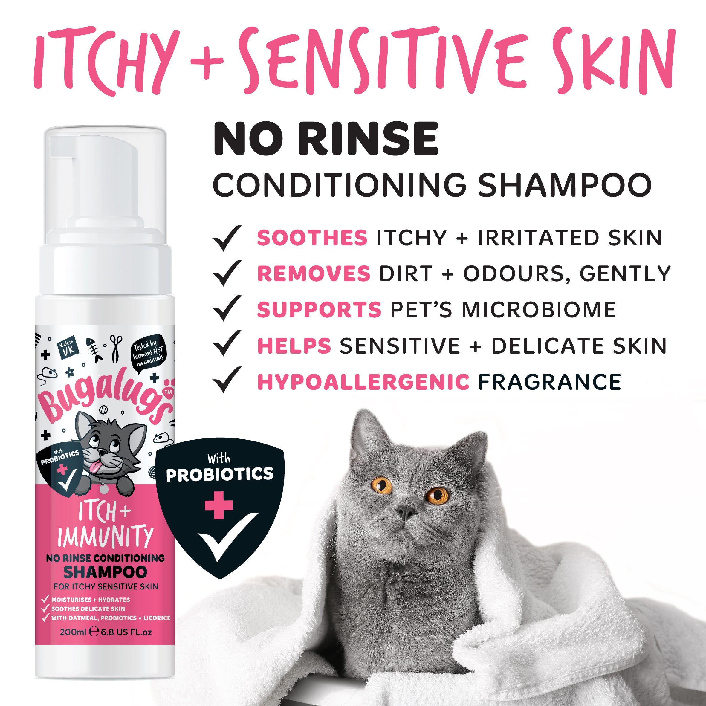 bugalugs-itch-immunity-no-rinse-shampoo-f-r-katzen-schaumformel image 2