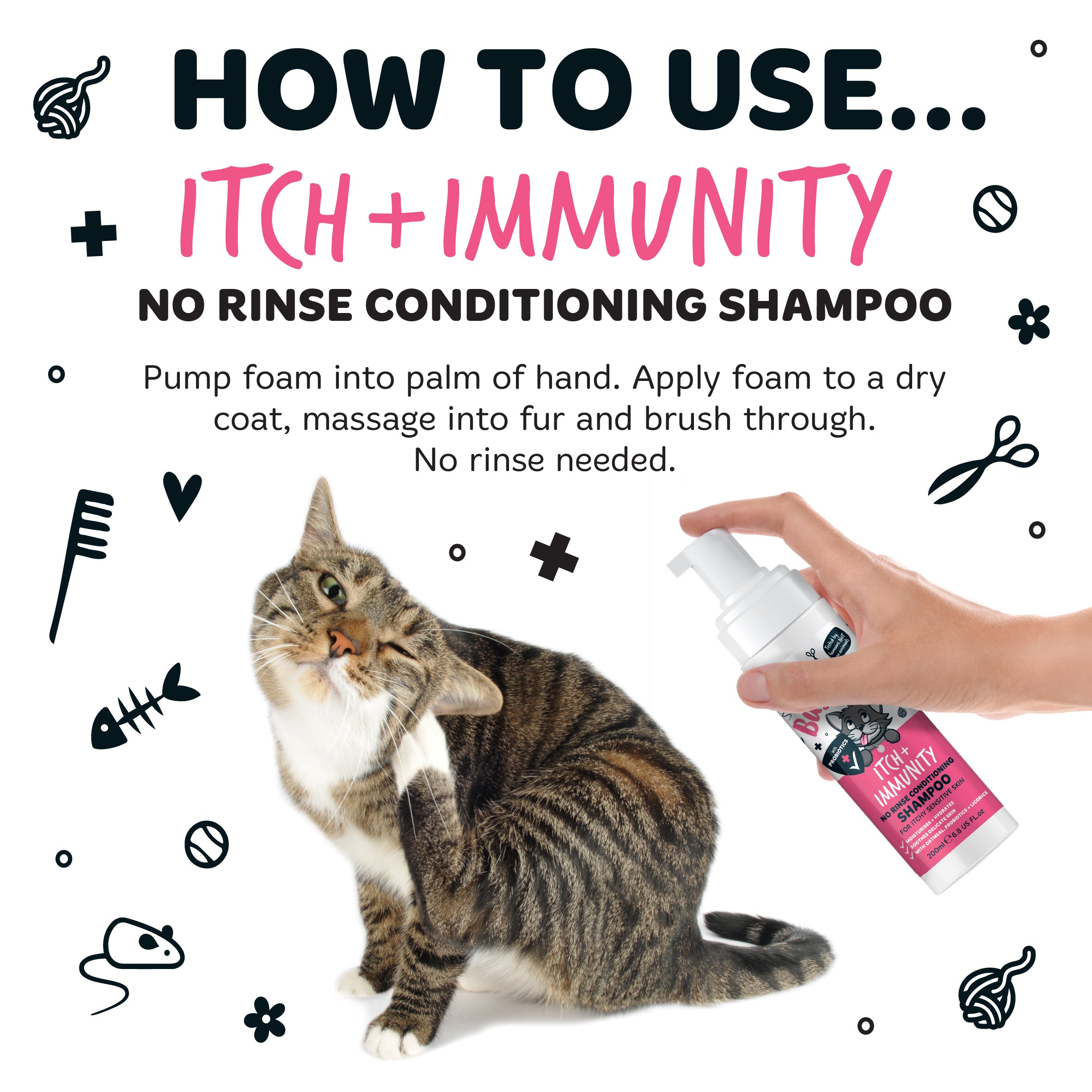 bugalugs-itch-immunity-no-rinse-shampoo-f-r-katzen-schaumformel image 8