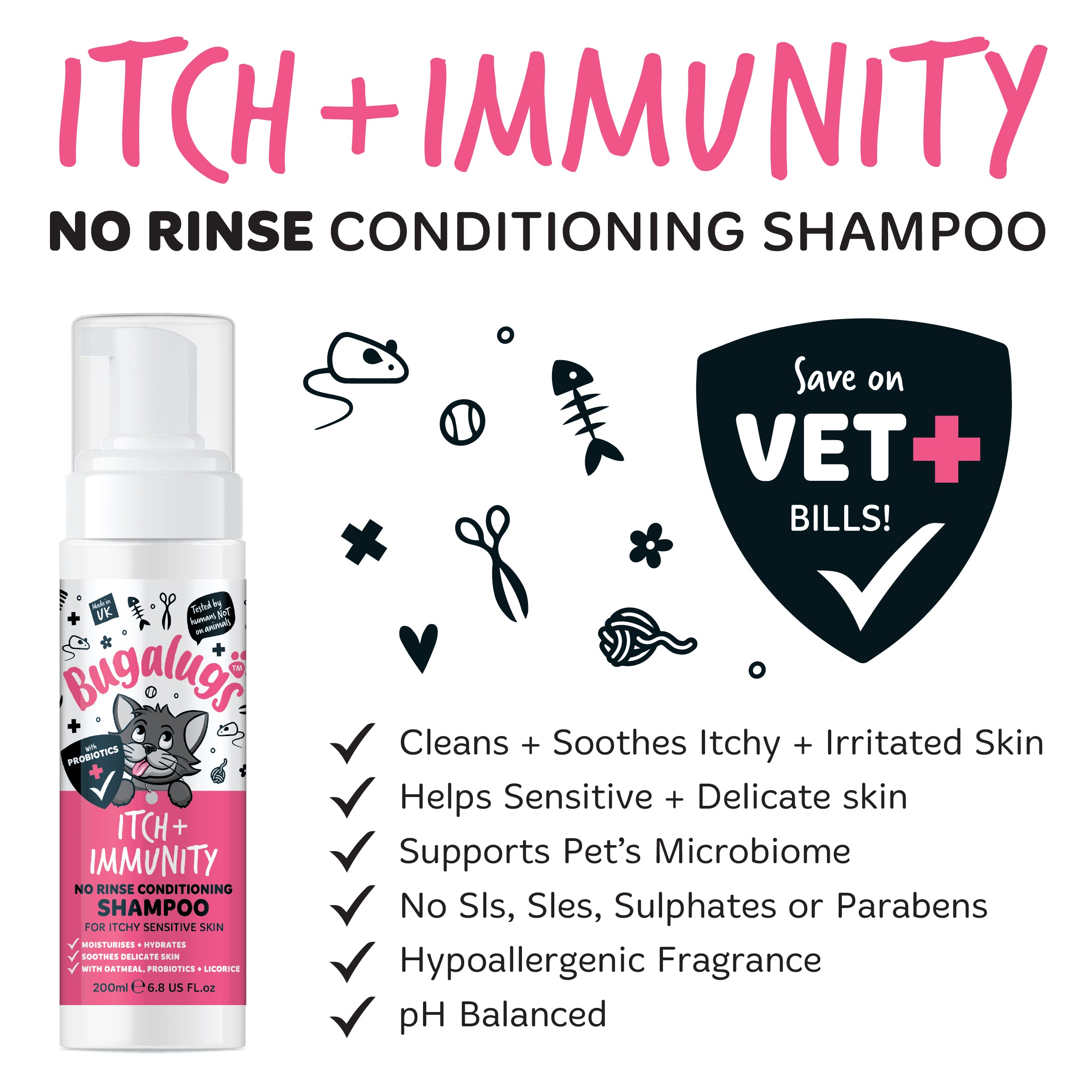 bugalugs-itch-immunity-no-rinse-shampoo-f-r-katzen-schaumformel image 5