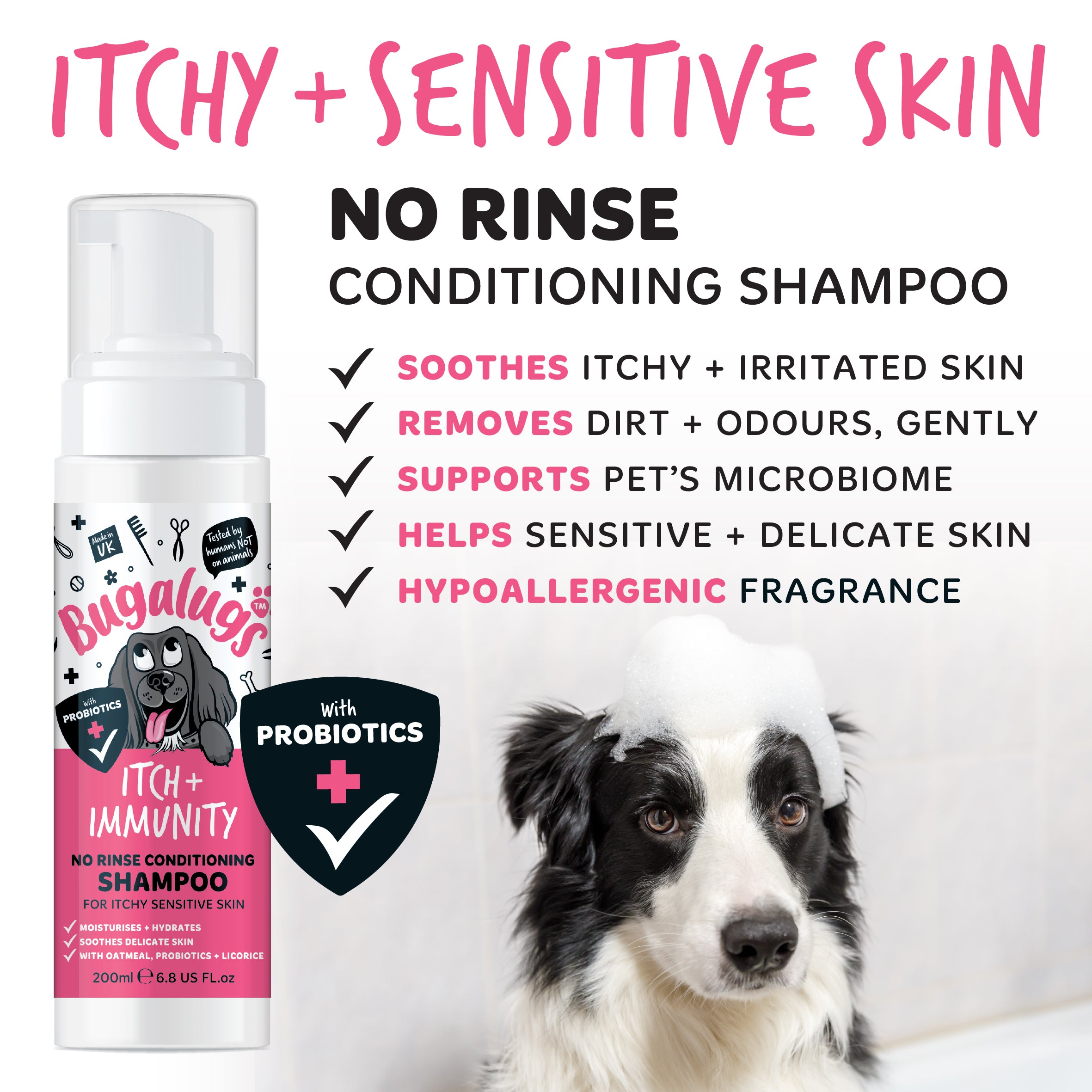bugalugs-itch-immunity-no-rinse-shampoo-f-r-hunde-probiotisches-pflegeschaum-sha image 4