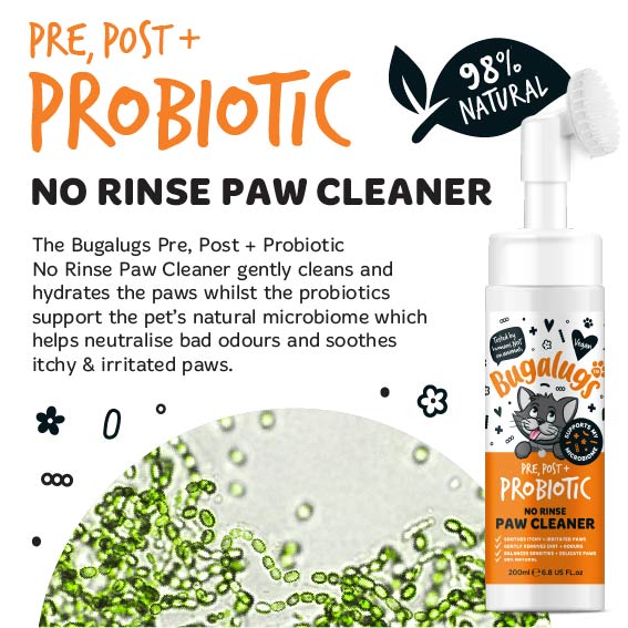 bugalugs-pre-post-probiotischer-no-rinse-pfotenreiniger-f-r-katzen-ohne-absp-len image 8