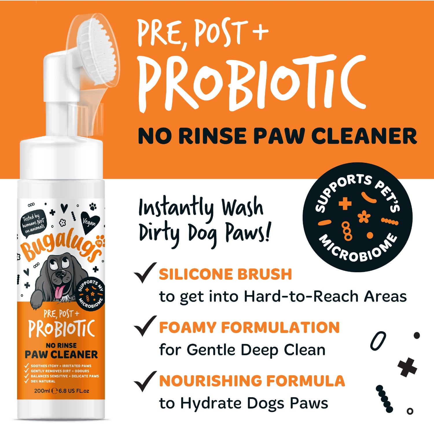bugalugs-pre-post-probiotic-no-rinse-pfotenreiniger-f-r-hunde-wasserlose-pfotenp image 5