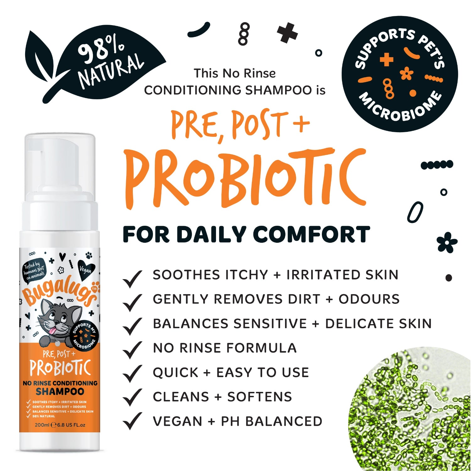 bugalugs-pre-post-probiotic-no-rinse-shampoo-f-r-katzen-probiotische-trockenrein image 4
