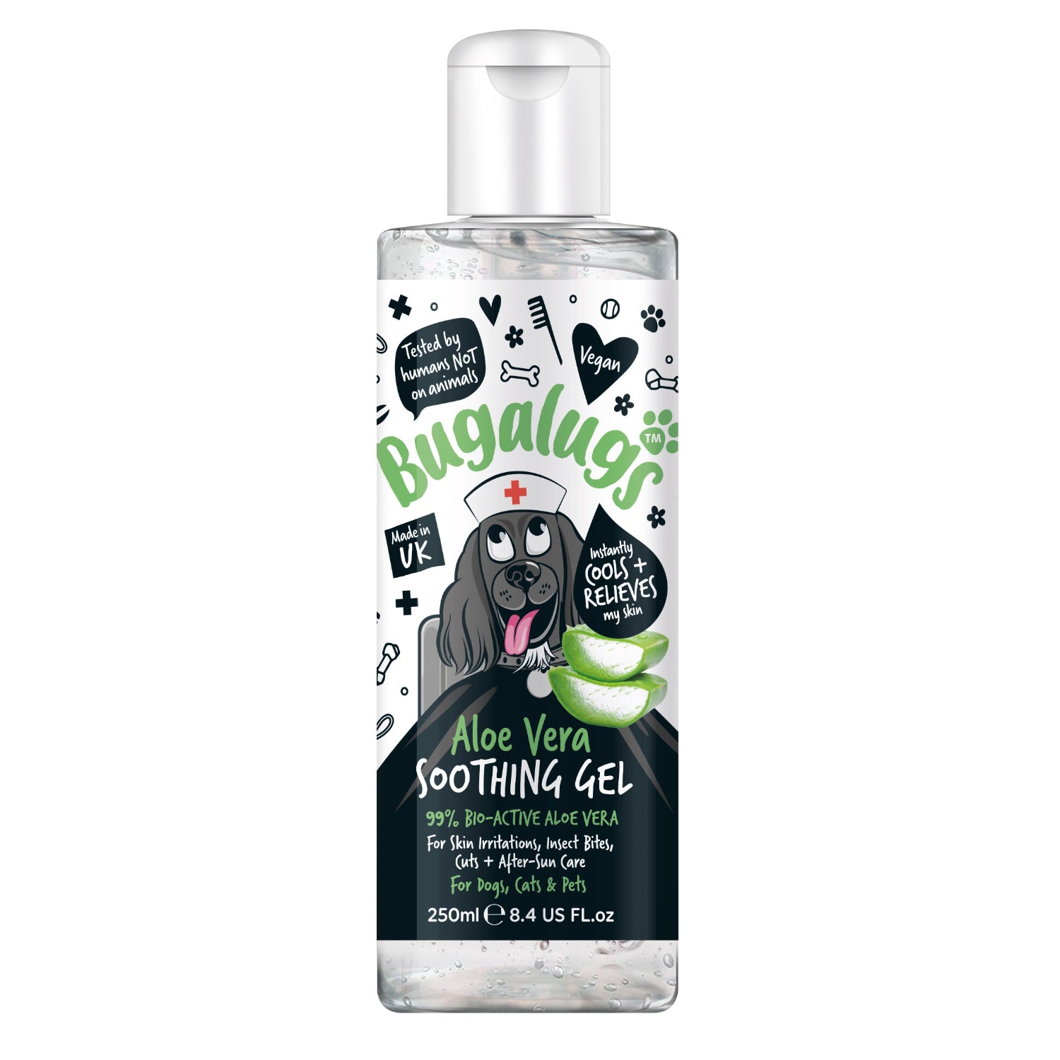 bugalugs-aloe-vera-beruhigungs-gel-mit-99-bioaktiver-aloe-vera-f-r-hunde-katzen- image 1