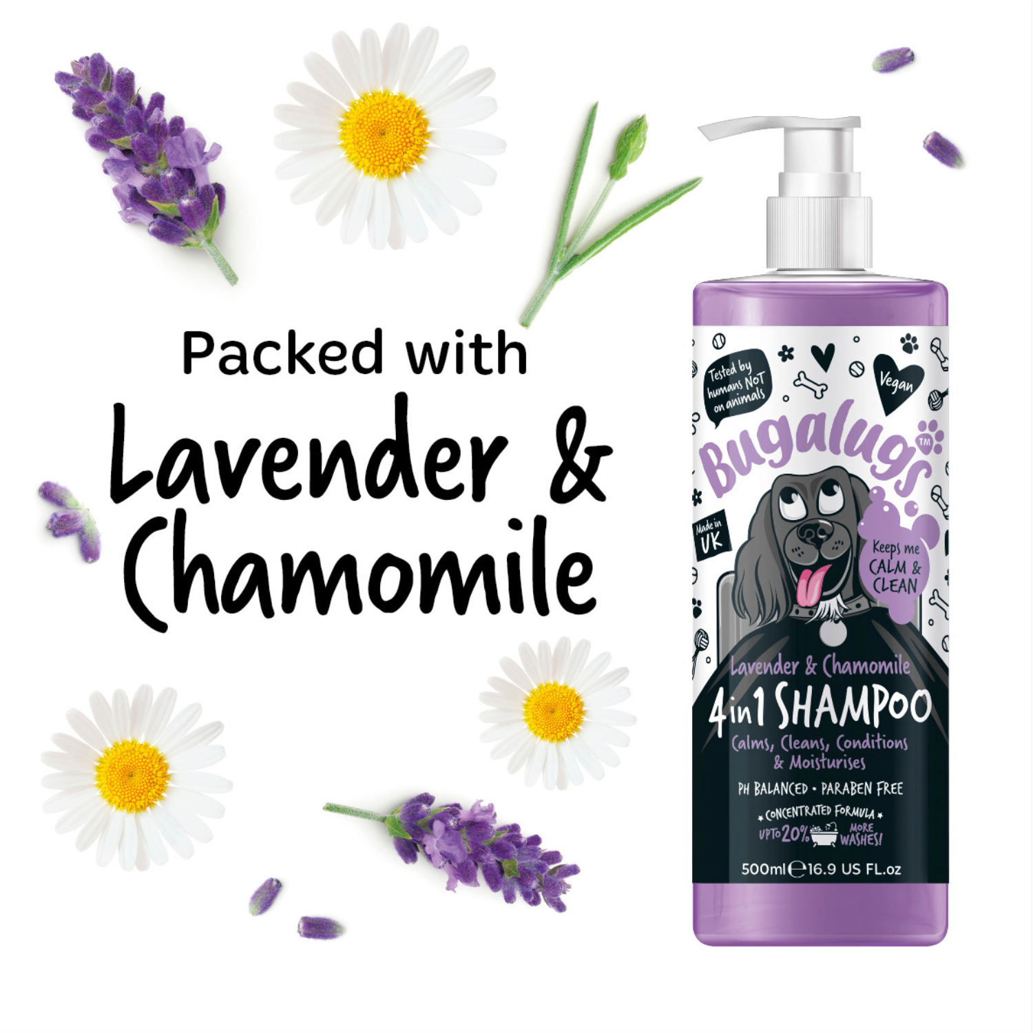 bugalugs-lavender-chamomile-4-in-1-calming-shampoo-beruhigendes-hundeshampoo-con image 5