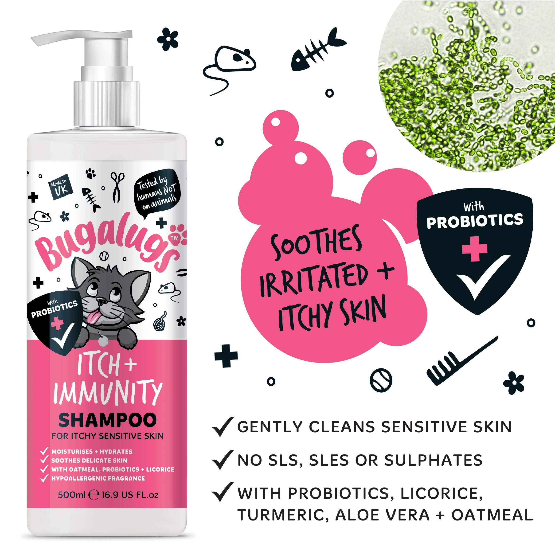 bugalugs-itch-immunity-shampoo-for-cats-probiotisches-katzenshampoo-gegen-juckre image 2