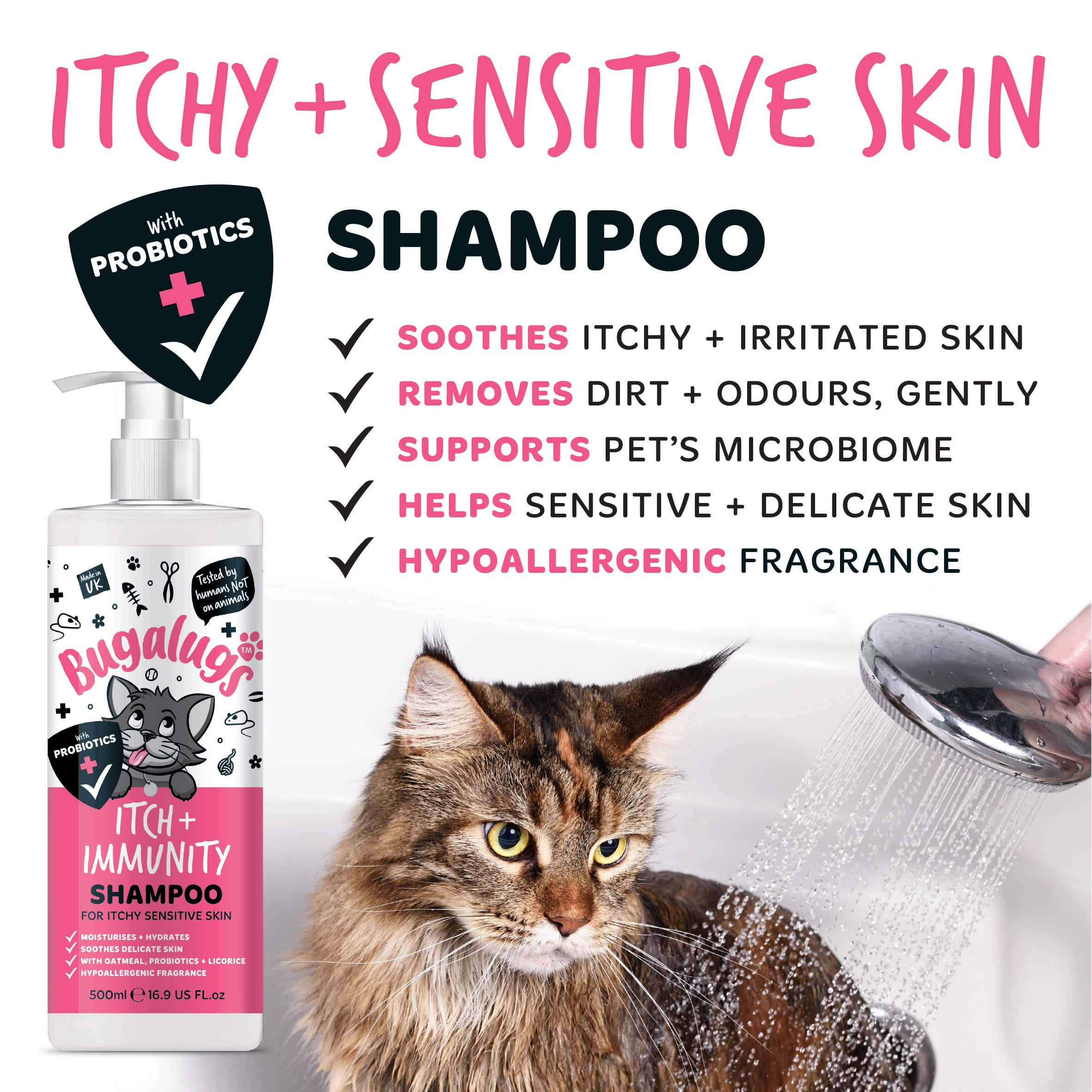 bugalugs-itch-immunity-shampoo-for-cats-probiotisches-katzenshampoo-gegen-juckre image 3