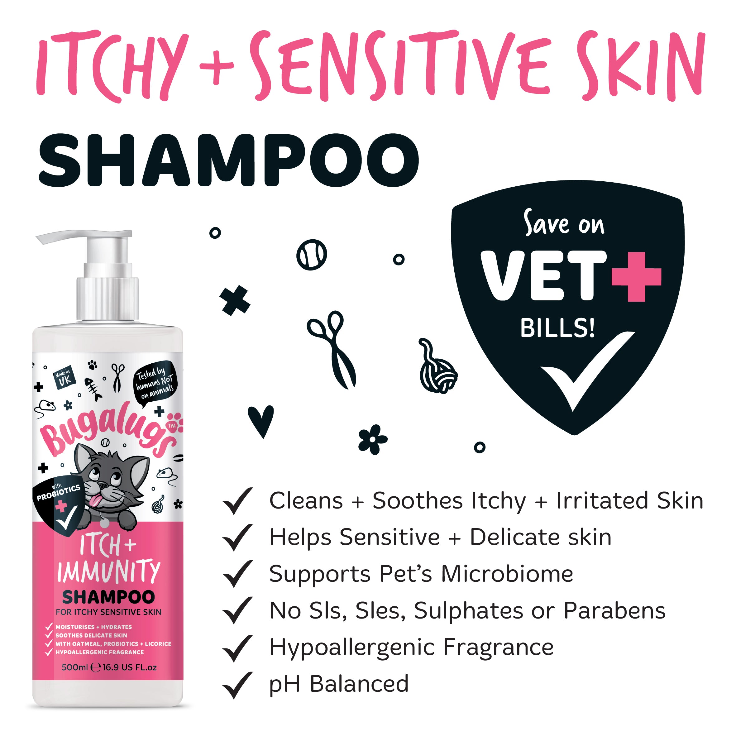 bugalugs-itch-immunity-shampoo-for-cats-probiotisches-katzenshampoo-gegen-juckre image 7