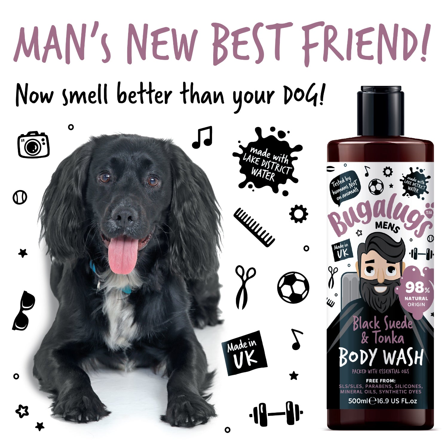 bugalugs-men-black-suede-tonka-duschgel-maskulines-body-wash-f-r-m-nner image 2