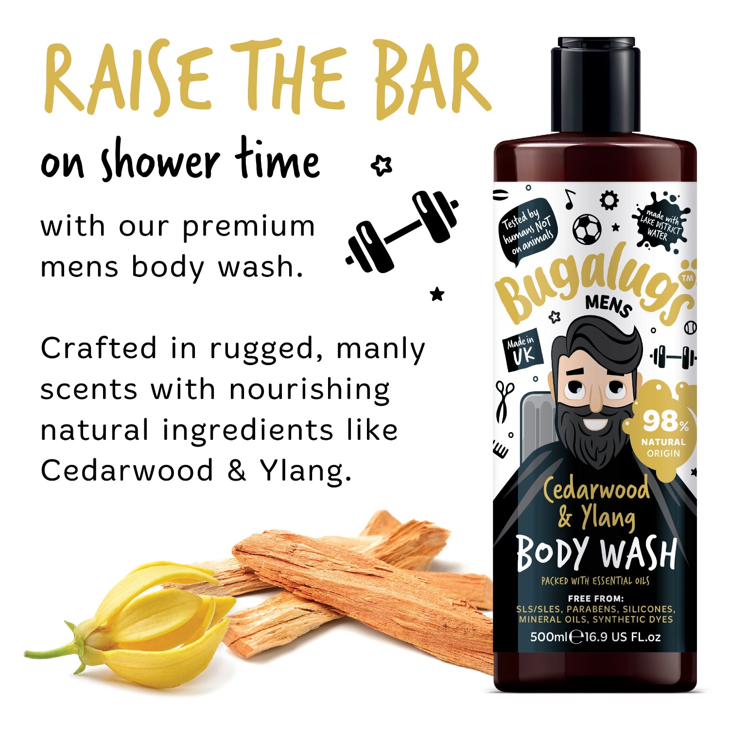 bugalugs-men-s-cedarwood-ylang-body-wash-m-nner-duschgel-mit-zedernholz-ylang-du image 4
