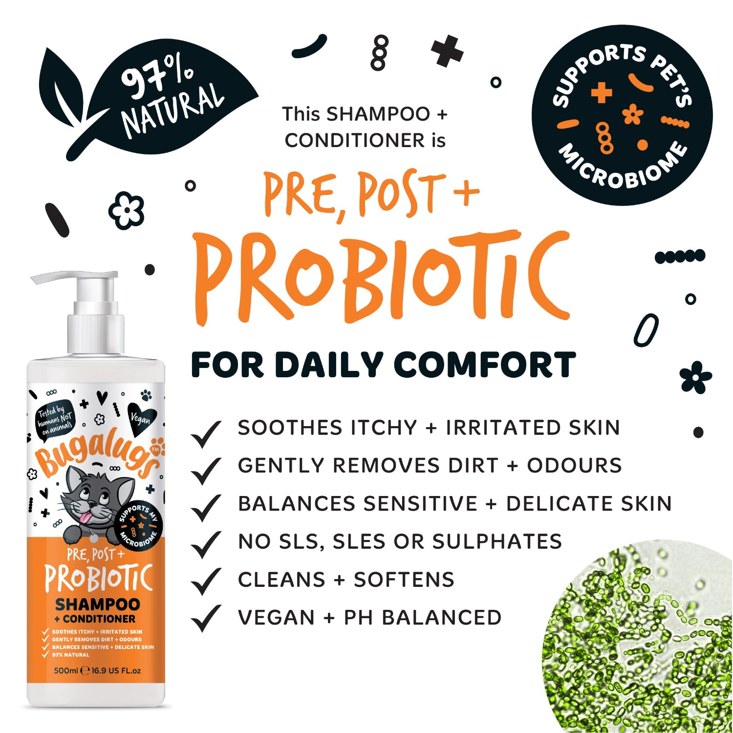 bugalugs-pre-post-probiotic-shampoo-conditioner-f-r-katzen-mikrobiom-shampoo-mit image 3