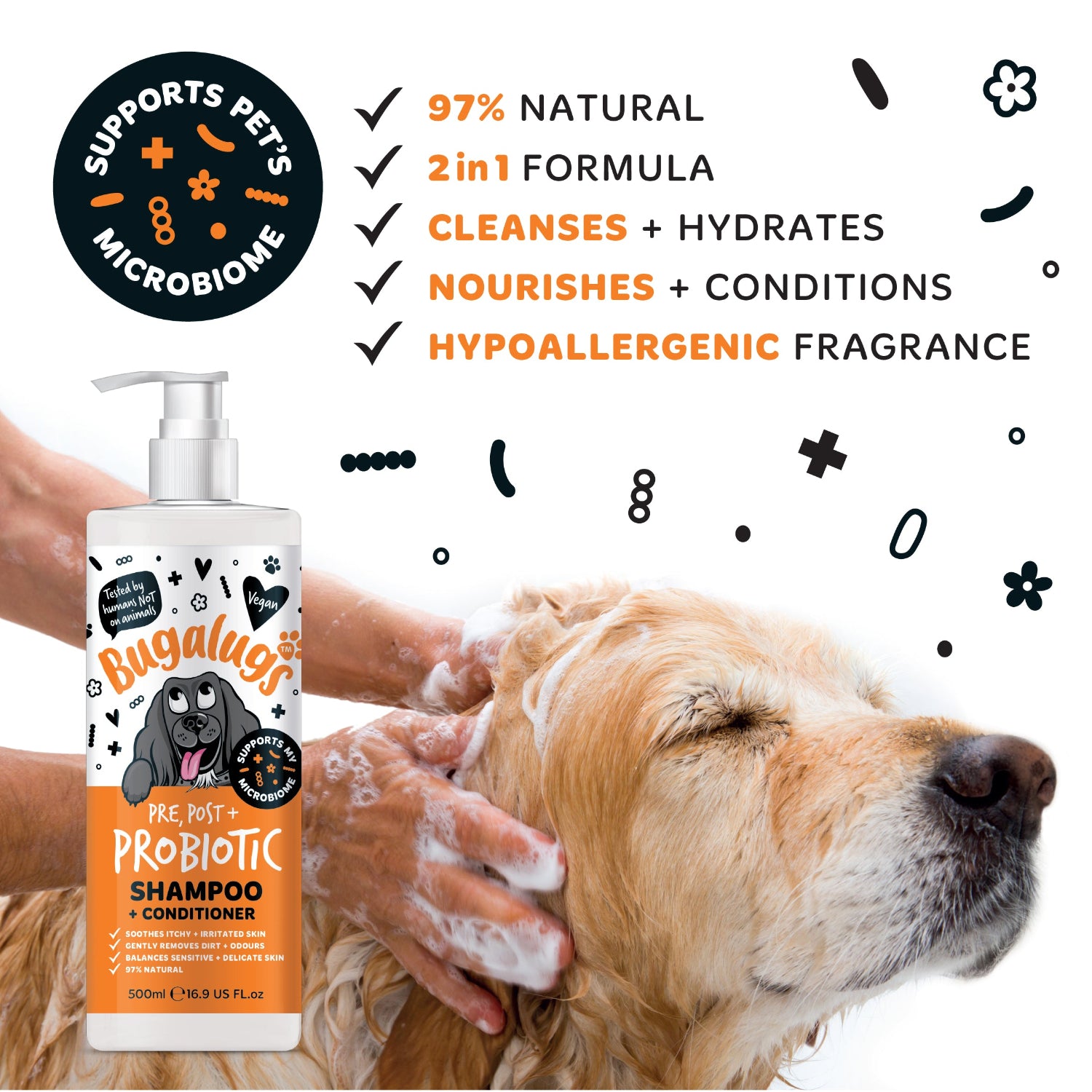 bugalugs-pre-post-probiotic-shampoo-conditioner-f-r-hunde-und-katzen image 3