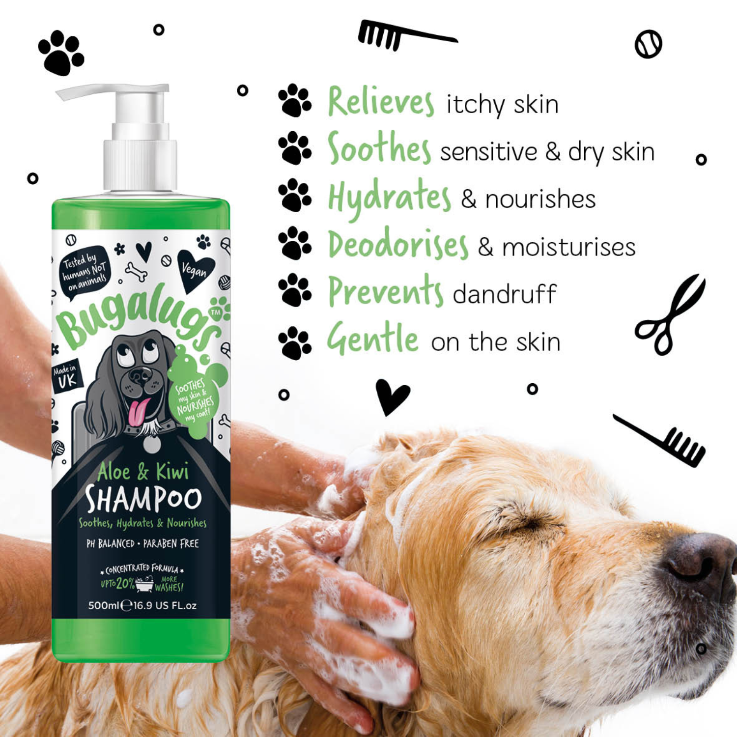 bugalugs-aloe-kiwi-beruhigendes-hundeshampoo-f-r-empfindliche-haut image 4
