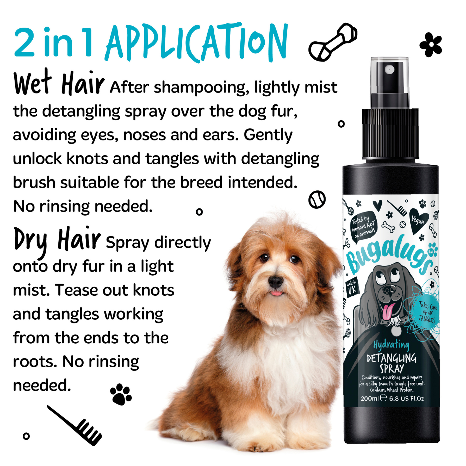 bugalugs-fragrance-free-hydrating-detangling-spray-duftfreies-entwirrungs-pflege image 6