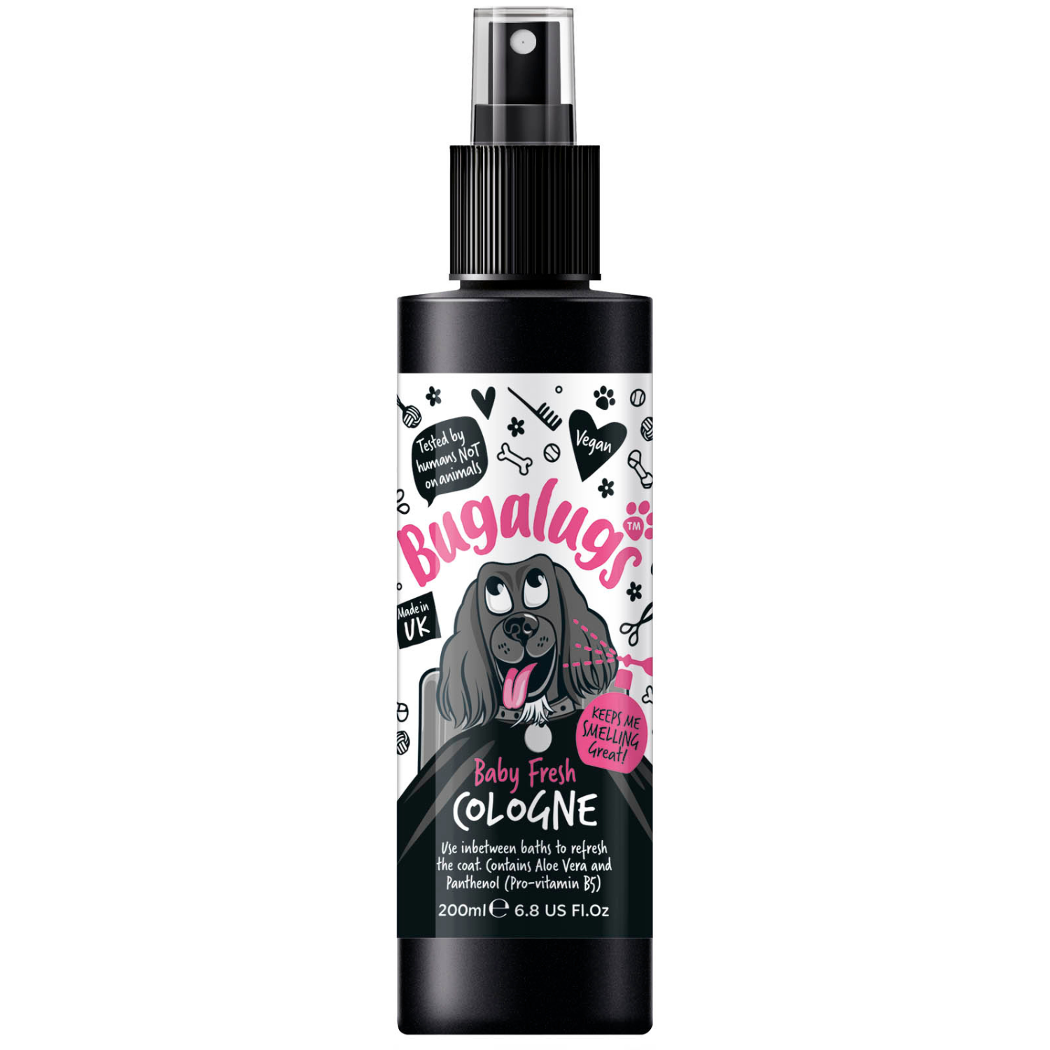 bugalugs-baby-fresh-dog-cologne-hundeparfum-deo-spray image 1