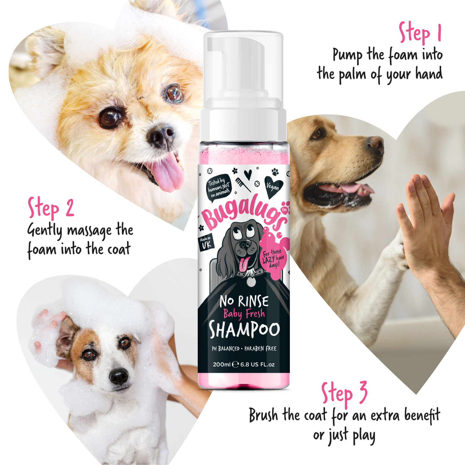 bugalugs-baby-fresh-no-rinse-hundeshampoo-wasserlose-fellreinigung image 7
