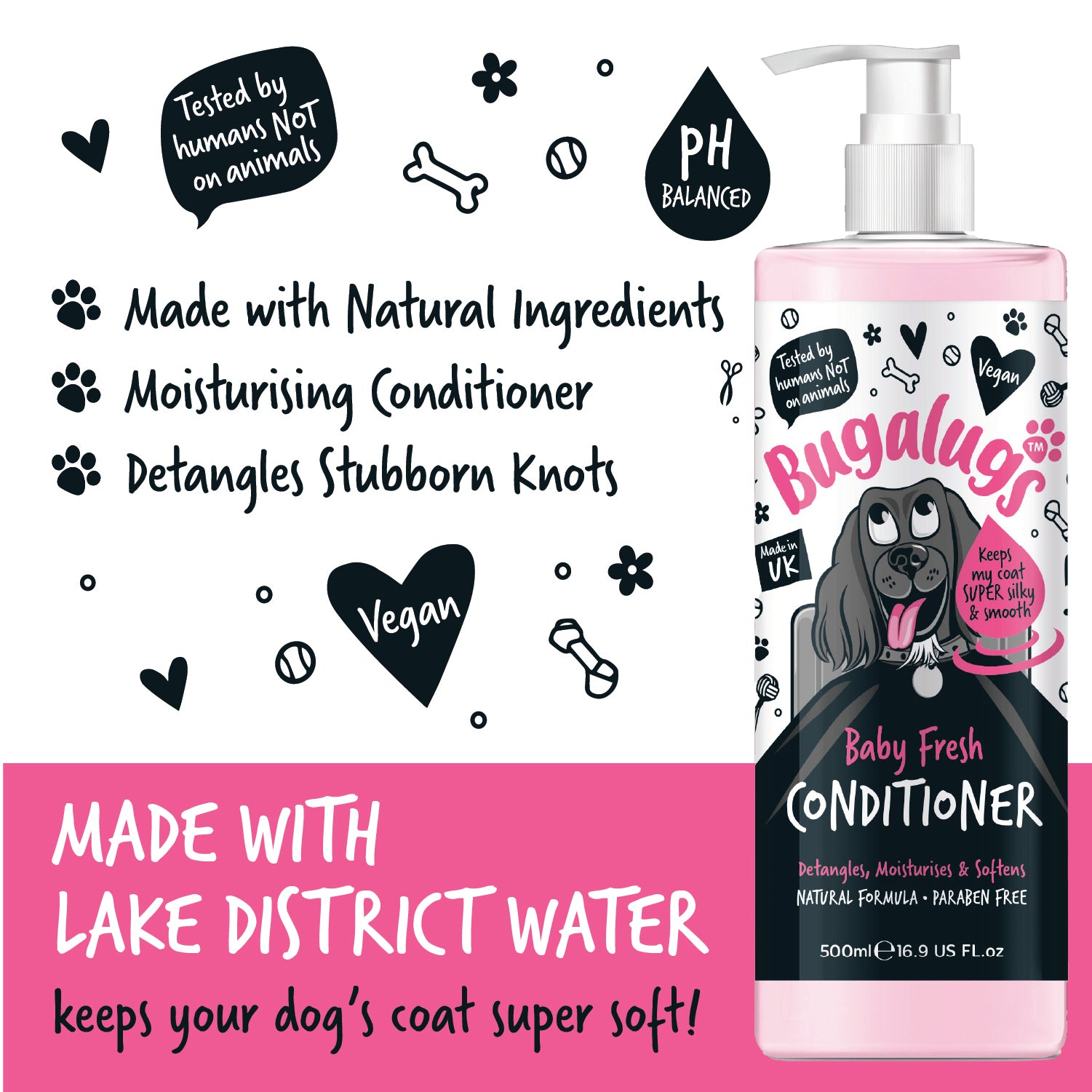 bugalugs-baby-fresh-dog-conditioner-hundepflege-conditioner-mit-baby-fresh-duft image 6