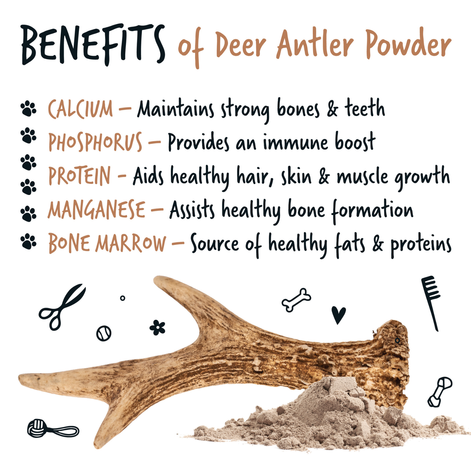bugalugs-natural-deer-antler-supplement-powder-100-nat-rliches-hirschhornpulver- image 4